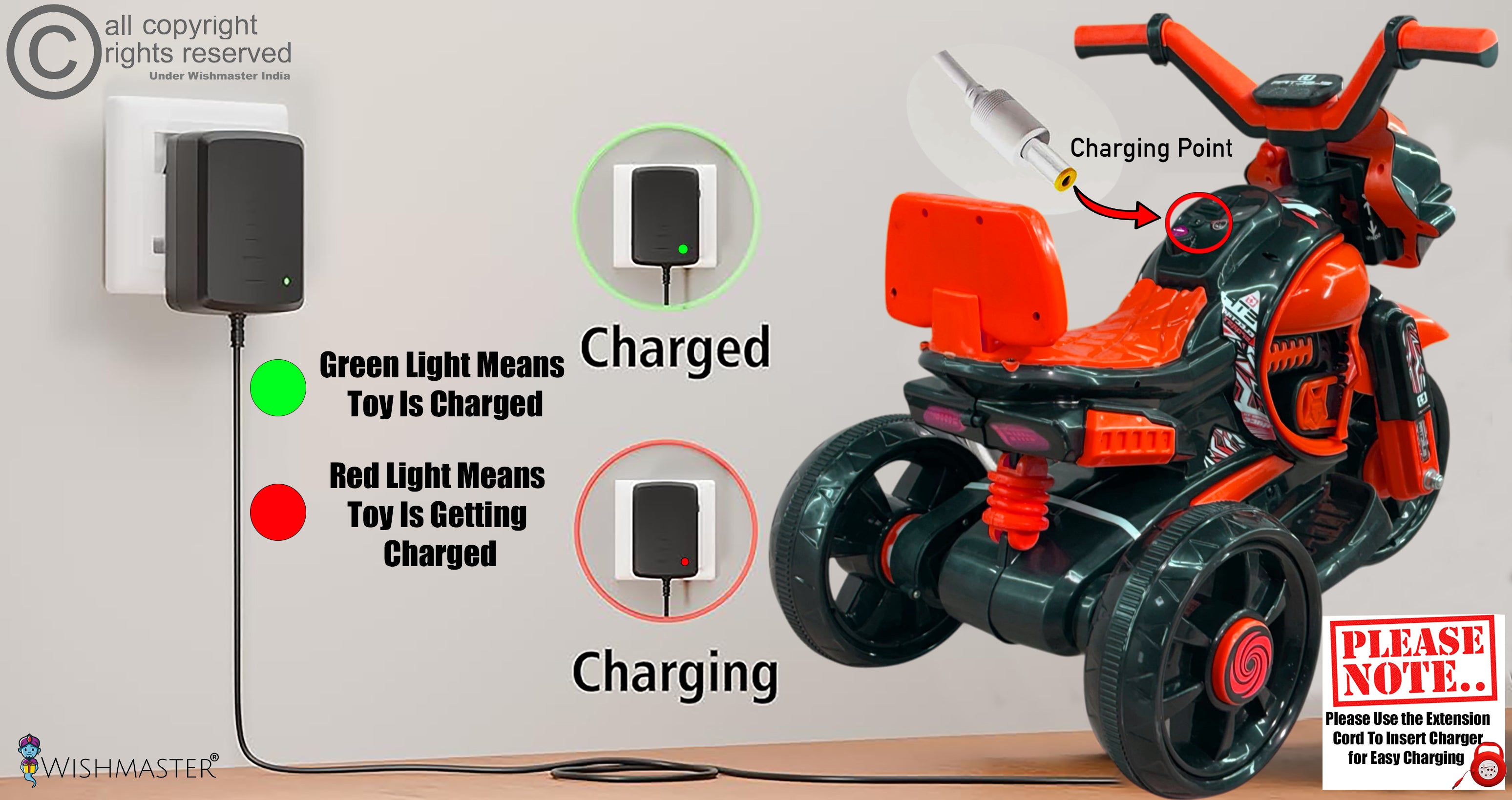 Kids Electric Bike, Ride-On Toy for Ages 2-4 Years, Birthday Gift for Boys and Girls (Mini EV Bike for Babies 2, 3, 4 Years, Red) Kids Electric Bike, Ride-On Toy for Ages 2-4 Years, Birthday Gift for Boys and Girls (Mini EV Bike for Babies 2, 3, 4 Years, Red)